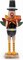 Thanksgiving Fall Turkey Nutcracker – Green and Orange Wooden Turkey Nutcracker Holiday Christmas Nut Cracker Doll Figure Home Table Decorations